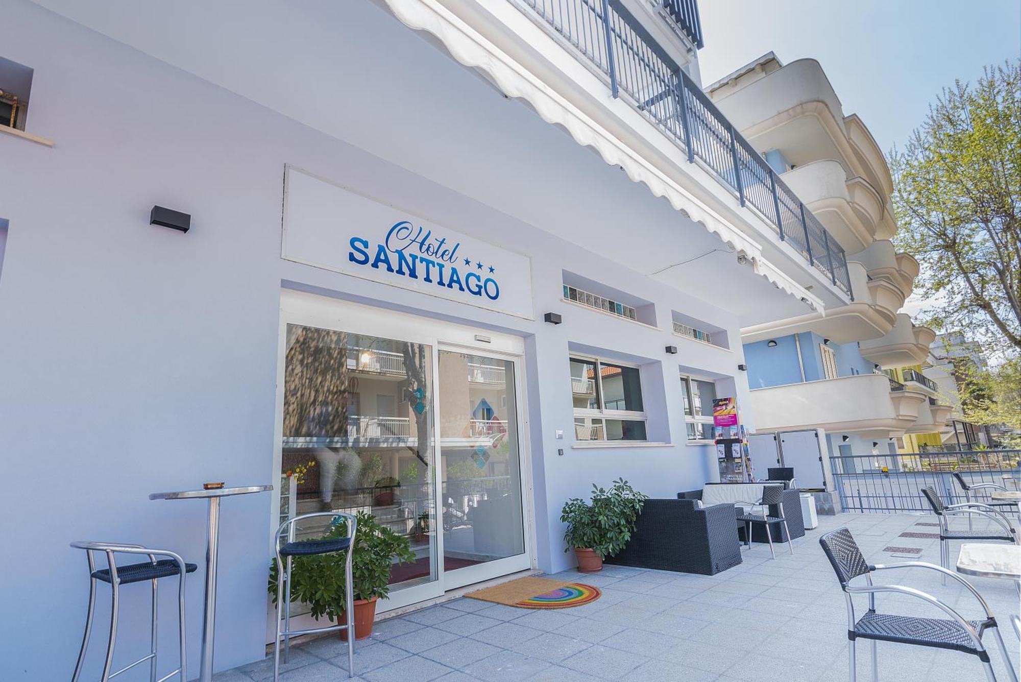 VIAGGY Hotel Santiago Rimini Exterior foto