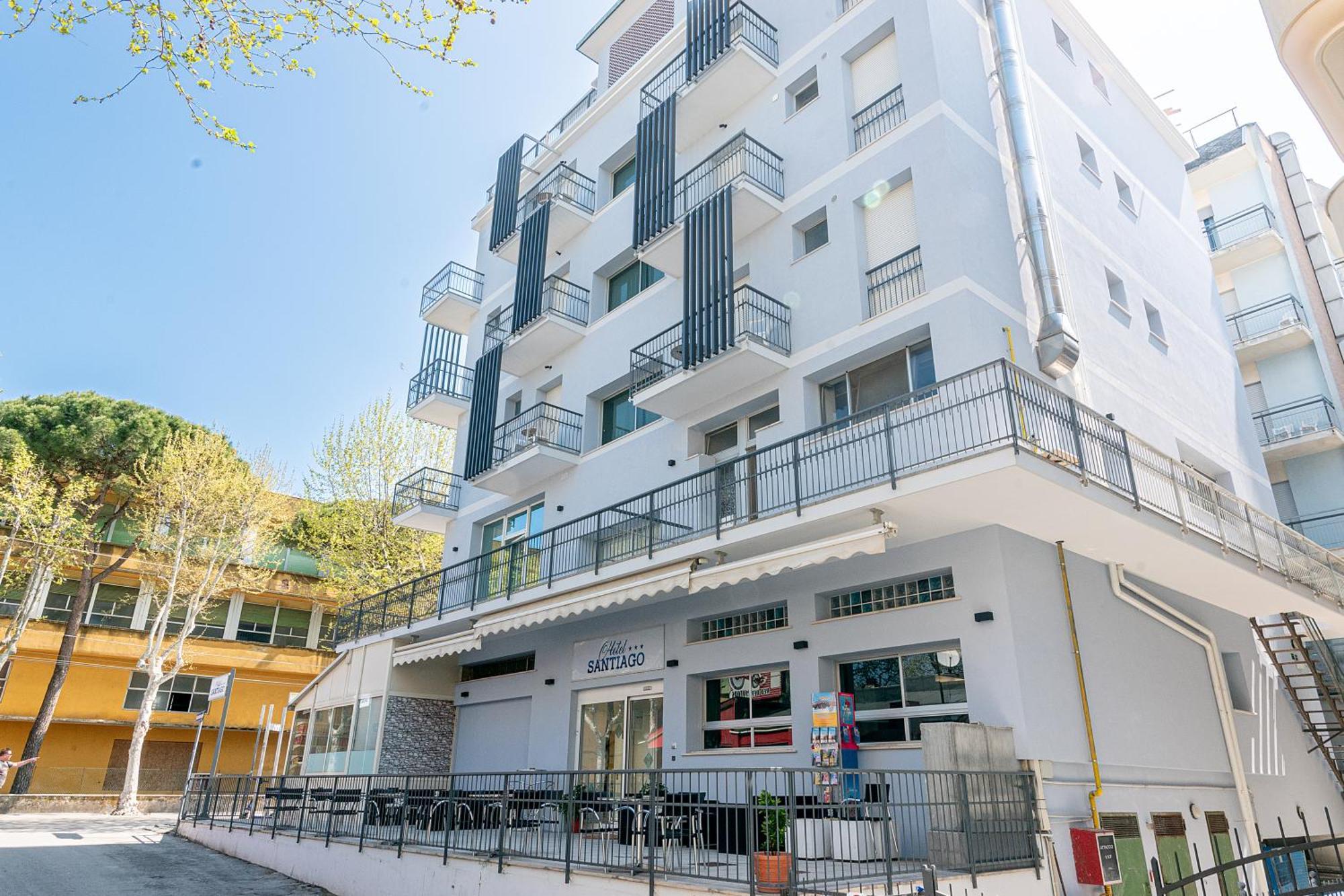 VIAGGY Hotel Santiago Rimini Exterior foto